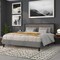 Flash Furniture King Tufted Metal Headboard in Dark Gray Fabric HG-HB1725-K-DG-GG - alternate 8